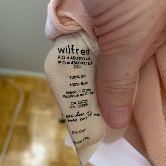 ARITZIA Wilfred  100% Silk Dance Hall Blou… - Picture 14 of 14